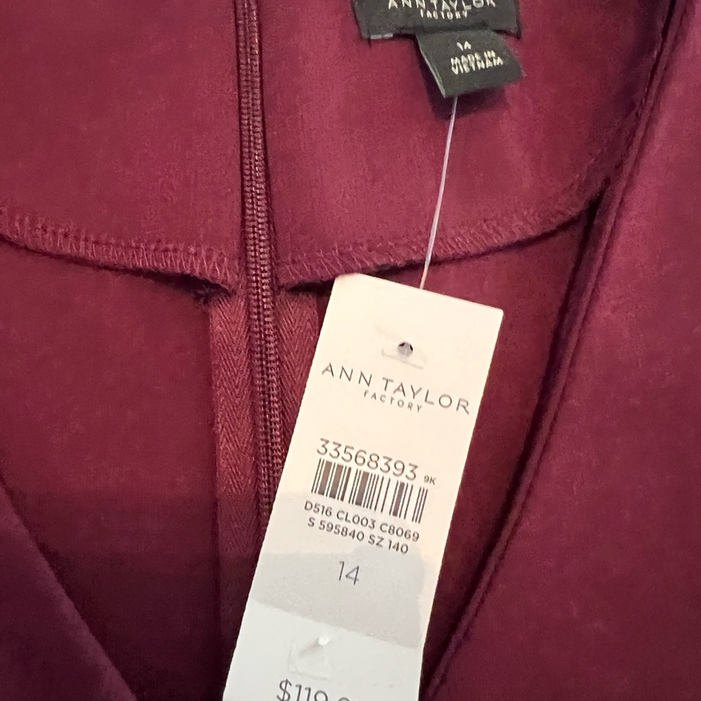 Ann Taylor Purple Dress - Picture 3 of 3